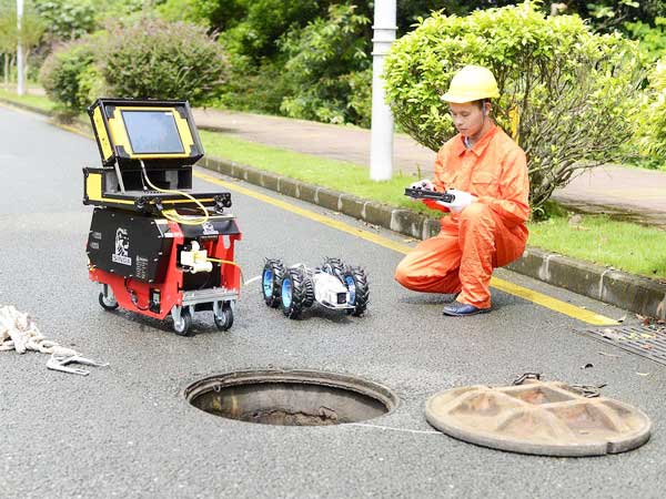 什玲镇管道机器人检测