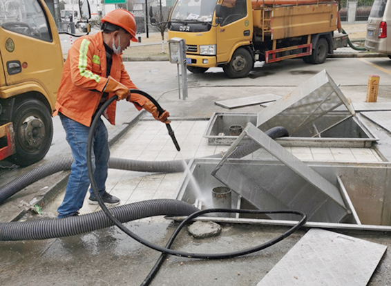 什玲镇隔油池清理